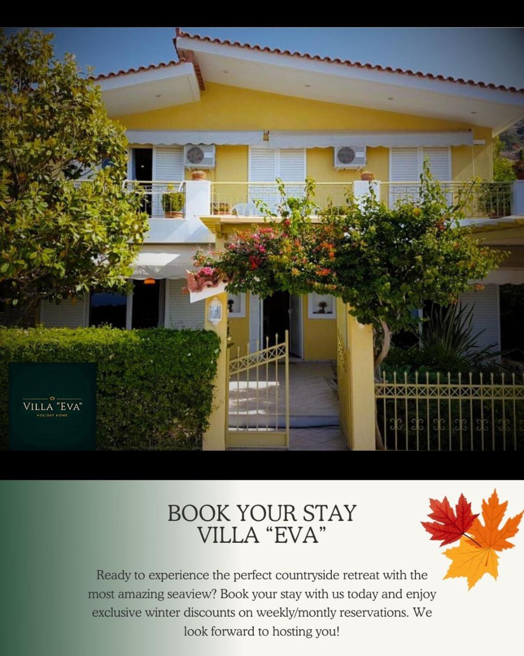 Villa "Eva" - Entire Beachfront Holiday Home - 4S Agia Marina (Attica) Exterior foto