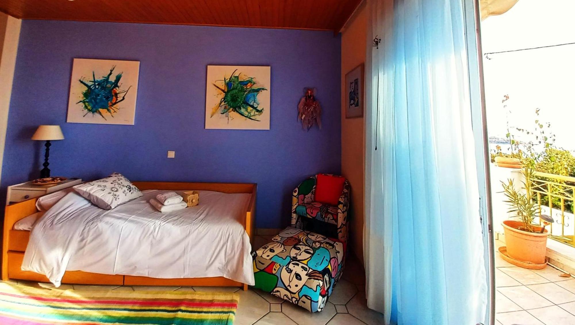 Villa "Eva" - Entire Beachfront Holiday Home - 4S Agia Marina (Attica) Exterior foto